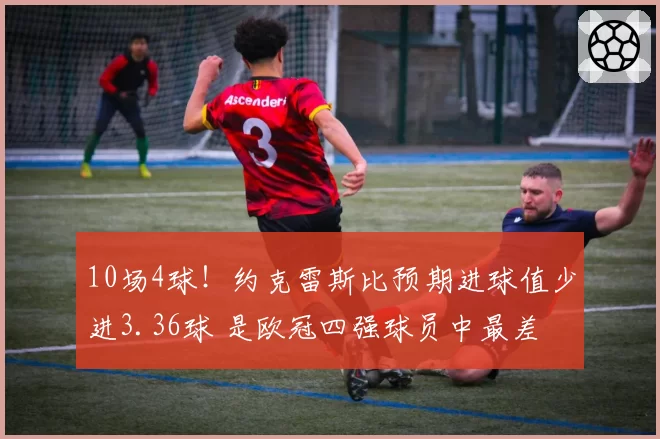 10场4球！约克雷斯比预期进球值少进3.36球 是欧冠四强球员中最差