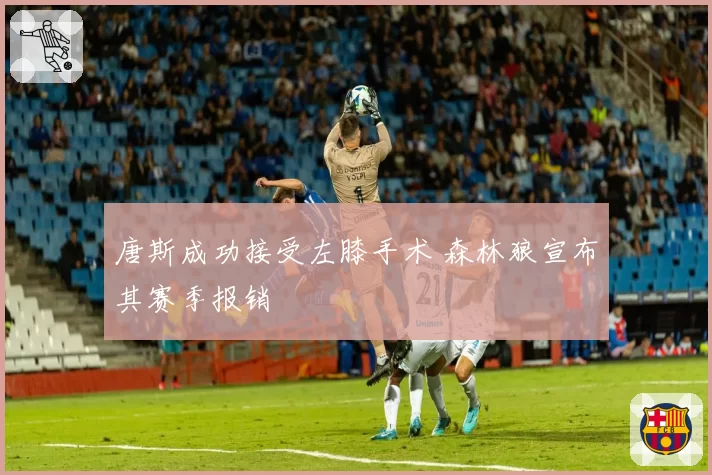 唐斯成功接受左膝手术 森林狼宣布其赛季报销