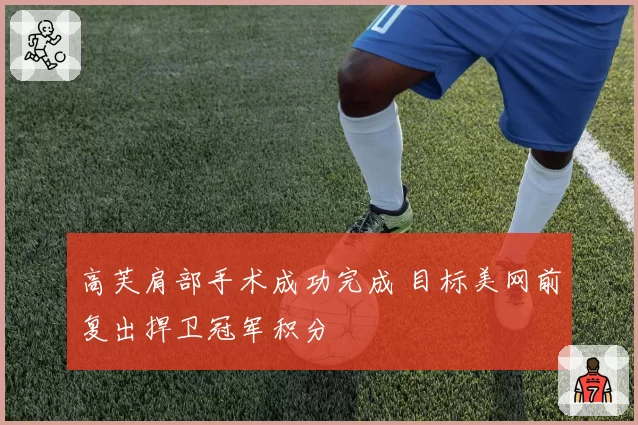 高芙肩部手术成功完成 目标美网前复出捍卫冠军积分